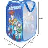 imageJay Franco Disney Nightmare Before Christmas Jack ampamp Sally Pop Up Hamper  Mesh Laundry BasketBag with Durable Handles Official Disney ProductToy Story