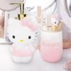 imageJay Franco Hello Kitty Tumbler and Soap Dispenser Set  2 Piece Pink Collection Includes Resin Lotion Pump and Cup  Bathroom Dcor