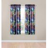 imageJay Franco Kids Window Drapes  4 Piece Curtain Set Includes 2 Tiebacks Beautiful Bedding Room Dcor and Easy Set Up Blue  Avengers 63 Inch