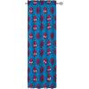 imageJay Franco Kids Window Drapes  4 Piece Curtain Set Includes 2 Tiebacks Beautiful Bedding Room Dcor and Easy Set Up Blue  Super Hero Adventures 63 Inch