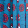 imageJay Franco Kids Window Drapes  4 Piece Curtain Set Includes 2 Tiebacks Beautiful Bedding Room Dcor and Easy Set Up Blue  Super Hero Adventures 63 Inch