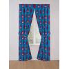 imageJay Franco Kids Window Drapes  4 Piece Curtain Set Includes 2 Tiebacks Beautiful Bedding Room Dcor and Easy Set Up Blue  Super Hero Adventures 84 Inch
