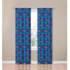 imageJay Franco Kids Window Drapes  4 Piece Curtain Set Includes 2 Tiebacks Beautiful Bedding Room Dcor and Easy Set Up Blue  Super Hero Adventures 84 Inch