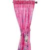 imageJay Franco Kids Window Drapes  4 Piece Curtain Set Includes 2 Tiebacks Beautiful Bedding Room Dcor and Easy Set Up Pink  Minnie Mouse 63 Inch