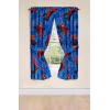 imageJay Franco Marvel Spiderman Astonish 63 Window DraperyCurtain 4pc Set 2 Panels 2 Tie Backs