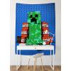 imageJay Franco Minecraft SSSS Tapestry  60 x 80 Inch Wall Hanging Features Creeper Kids Room Dcor Official Minecraft Product