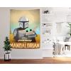 imageJay Franco Star Wars The Mandalorian Hes with Me Tapestry  60 x 80 Inch Wall Hanging Features Baby Yoda Grogu  Kids Room Dcor Official Star Wars Product