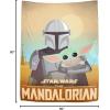 imageJay Franco Star Wars The Mandalorian Hes with Me Tapestry  60 x 80 Inch Wall Hanging Features Baby Yoda Grogu  Kids Room Dcor Official Star Wars Product