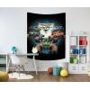 imageMonster Jam Blast Off Tapestry  50 x 60 Inch Wall Hanging  Kids Room Dcor Official Monster Jam Product