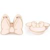 imageJay Franco Disney Minnie Mouse Bathroom Accessories  2 Piece Pink Resin Bathroom Dcor and Storage Set Includes Toothbrush Holder and Soap Dish SetPink  Minnie Mouse