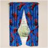 imageJay Franco Marvel Spiderman Astonish 63 Window DraperyCurtain 4pc Set 2 Panels 2 Tie Backs