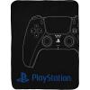 imagePlayStation Vintage Hardware Throw Gamer Blanket  Measures 46 x 60 inches Kids Bedding  Fade Resistant Super Soft Fleece Official ProductBlack
