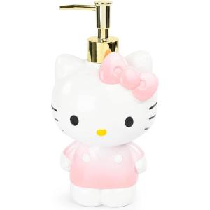 imageJay Franco Disney Mickey Mouse Soap Dispenser  Black Resin Lotion Pump  Bathroom DcorPink  Hello Kitty