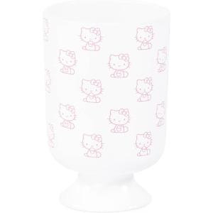 imageJay Franco Disney Minnie Mouse Bathroom Tumbler  Pink Resin ToothbrushPencil Holder  Kids Bathroom AccessoryWhite  Hello Kitty