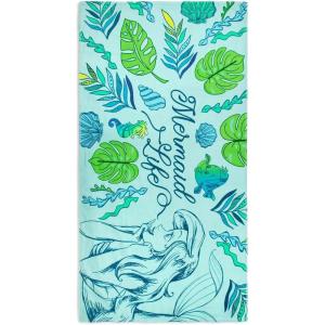 imageJay Franco Disney The Little Mermaid Life Large BathPoolBeach Towel  Super Soft ampamp Absorbent Fade Resistant Cotton Towel Measures 34 x 64 inches Official Disney Product