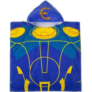 imageJay Franco Marvel Eternals Ikaris BathPoolBeach Hooded Poncho  Super Soft ampamp Absorbent Cotton Towel Measures 28 x 28 Inches Official Marvel Product