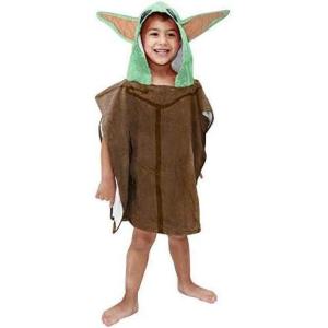 imageJay Franco Star Wars The Mandalorian The Child  Baby Yoda Grogu Kids BathPoolBeach Hooded Poncho  Super Soft ampamp Absorbent Cotton Towel Measures 22 x 22 Inches Official Star Wars Product