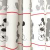 imageDisney Mickey Mouse Jersey White 4 Piece 84quot CurtainDrapes Set 2 Panels 2 Tiebacks