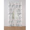 imageDisney Mickey Mouse Jersey White 4 Piece 84quot CurtainDrapes Set 2 Panels 2 Tiebacks