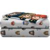 imageHarry Potter Hogwarts is My Home 3 Piece Twin Sheet Set Offical Harry Potter ProductWhite
