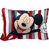 imageJay Franco Disney Mickey Mouse Stripe 2 Pack Pillowcase  DoubleSided Kids Super Soft Bedding Official Disney Product