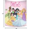 imageJay Franco Disney Princess Aim for Your Dreams Tapestry  50 x 60 Inch Wall Hanging  Kids Room Dcor Official Disney Product
