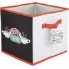 imageJay Franco Friends They Dont Know 2 Pack Collapsible Cube Storage Bins  Foldable Organizer with Handles Official Friends Product