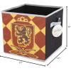 imageJay Franco Harry Potter Gryffindor Slytherin 4 Pack Collapsible Cube Storage Bins  Kids Foldable Organizer with Handles