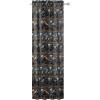 imageJay Franco Kids Window Drapes  4 Piece Curtain Set Includes 2 Tiebacks Beautiful Bedding Room Dcor and Easy Set Up Black  Monster Jam 63 Inch