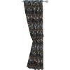 imageJay Franco Kids Window Drapes  4 Piece Curtain Set Includes 2 Tiebacks Beautiful Bedding Room Dcor and Easy Set Up Black  Monster Jam 84 Inch