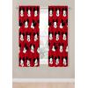 imageJay Franco Kids Window Drapes  4 Piece Curtain Set Includes 2 Tiebacks Beautiful Bedding Room Dcor and Easy Set Up Red  Mickey Mouse 63 Inch
