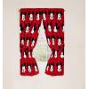 imageJay Franco Kids Window Drapes  4 Piece Curtain Set Includes 2 Tiebacks Beautiful Bedding Room Dcor and Easy Set Up Red  Mickey Mouse 63 Inch