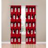 imageJay Franco Kids Window Drapes  4 Piece Curtain Set Includes 2 Tiebacks Beautiful Bedding Room Dcor and Easy Set Up Red  Mickey Mouse 84 Inch