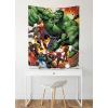 imageJay Franco Marvel Avengers Hulk Smash Tapestry  50 x 60 Inch Wall Hanging  Kids Room Dcor Official Marvel Product