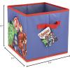 imageJay Franco Marvel Avengers Trio 2 Pack Collapsible Cube Storage Bins  Kids Foldable Organizer with Handles Official Marvel Product