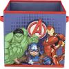 imageJay Franco Marvel Avengers Trio 2 Pack Collapsible Cube Storage Bins  Kids Foldable Organizer with Handles Official Marvel Product