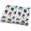 imageJay Franco Marvel Spiderman Crawl Twin Sheet Set  3 Piece Set Super Soft and Cozy Kids Bedding  Fade Resistant Microfiber Sheets Official Marvel ProductWhite  Avengers
