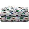 imageJay Franco Marvel Spiderman Crawl Twin Sheet Set  3 Piece Set Super Soft and Cozy Kids Bedding  Fade Resistant Microfiber Sheets Official Marvel ProductWhite  Avengers