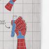 imageJay Franco Marvel Spiderman Infographic Sketch Tapestry  50 x 60 Inch Wall Hanging  Kids Room Dcor Official Marvel Product