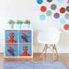 imageJay Franco Marvel Spiderman Web Hero 4 Pack Collapsible Cube Storage Bins  Kids Foldable Organizer with Handles Official Marvel Product