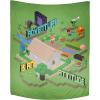 imageJay Franco Minecraft Adventure is an Attitude Tapestry  50 x 60 Inch Wall Hanging  Gamer Room Dcor Official Minecraft Product