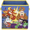 imageJay Franco Monster Jam Truckin Pals 2 Pack Collapsible Cube Storage Bins  Kids Foldable Organizer with Handles