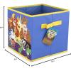 imageJay Franco Monster Jam Truckin Pals 2 Pack Collapsible Cube Storage Bins  Kids Foldable Organizer with Handles