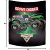 imageJay Franco Monster Jam Undertaker Tapestry  50 x 60 Inch Wall Hanging Features Grave Digger  Kids Room Dcor