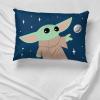 imageJay Franco Star Wars The Mandalorian Hello Grogu 1 Single Reversible Pillowcase  DoubleSided Kids Super Soft Bedding Official Star Wars Product