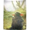 imageJay Franco Star Wars The Mandalorian The Child Tapestry  60 x 80 Inch Wall Hanging Features Baby Yoda Grogu  Kids Room Dcor Official Star Wars Product