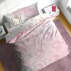 imageJay Franco Thomas ampamp Friends Rail Run 4 Piece Toddler Bed Set  Includes Comforter ampamp Sheet Set Bedding  Super Soft Fade Resistant Microfiber Official Mattel ProductPink  Hello Kitty