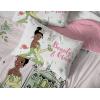 imageJay Franco Thomas ampamp Friends Rail Run 4 Piece Toddler Bed Set  Includes Comforter ampamp Sheet Set Bedding  Super Soft Fade Resistant Microfiber Official Mattel ProductPink  Tiana