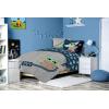imageJay Franco Thomas ampamp Friends Rail Run 4 Piece Toddler Bed Set  Includes Comforter ampamp Sheet Set Bedding  Super Soft Fade Resistant Microfiber Official Mattel ProductGray  Mandalorian