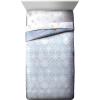 imageJay Franco Thomas ampamp Friends Rail Run 4 Piece Toddler Bed Set  Includes Comforter ampamp Sheet Set Bedding  Super Soft Fade Resistant Microfiber Official Mattel ProductBlue  Frozen